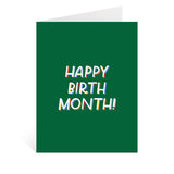 Happy Birth Month Card