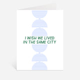 Same City Greeting Card