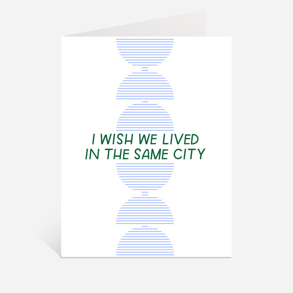 Same City Greeting Card