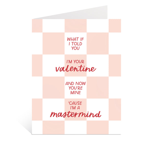 Mastermind Valentine Greeting Card