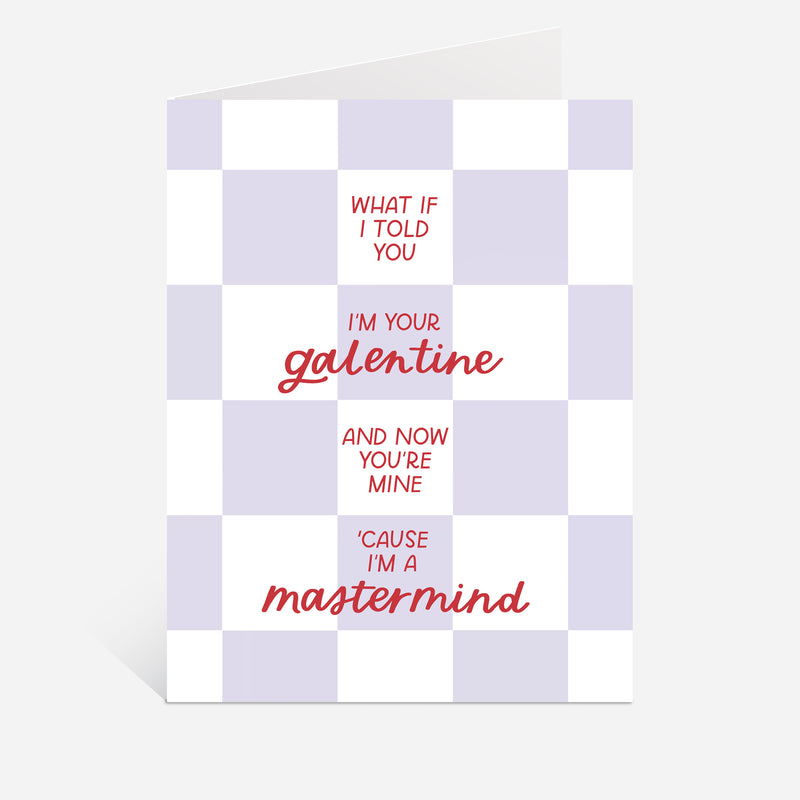 Mastermind Galentine Greeting Card