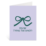 Tying The Knot Greeting Card