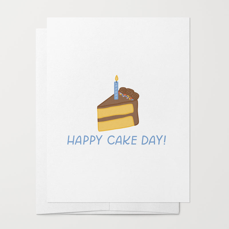 Happy Cake Day Birthday Card