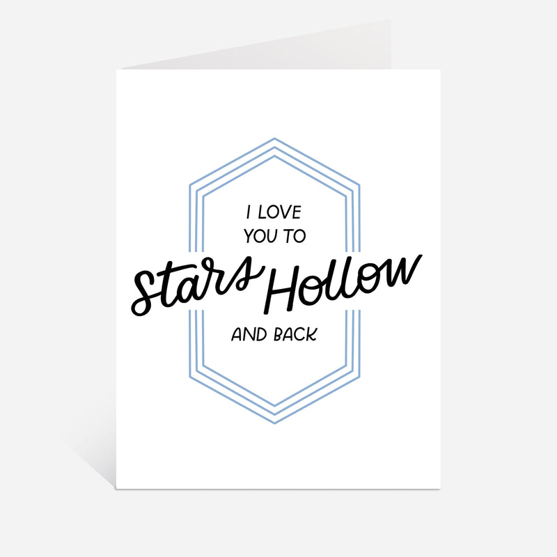 Stars Hollow Love Card