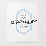 Stars Hollow Love Card