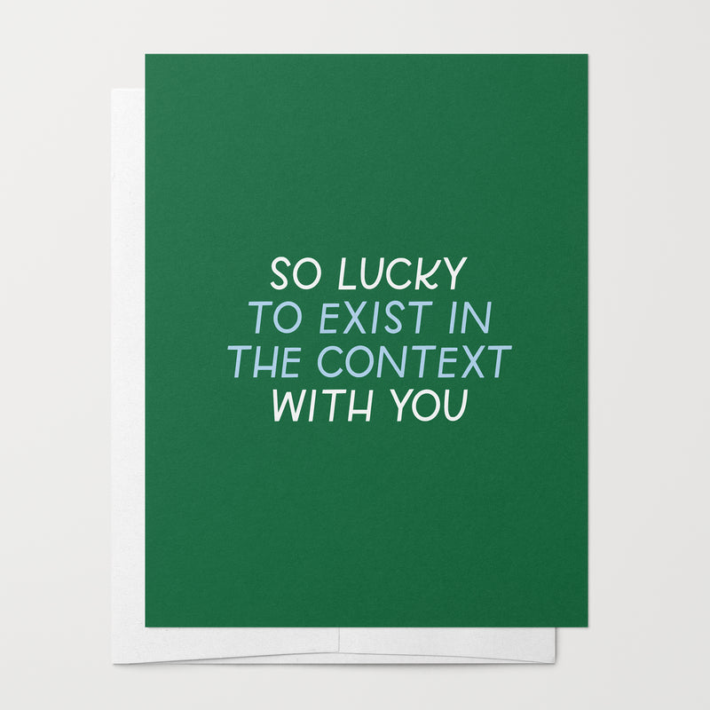 The Context Greeting Card