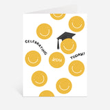 Celebrating Grad Today Greeting Card