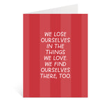 Things We Love Greeting Card