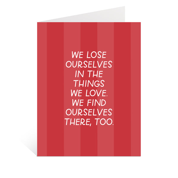 Things We Love Greeting Card