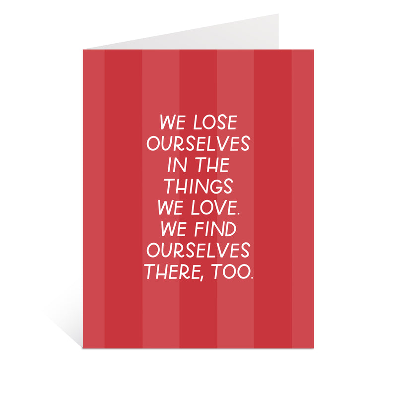 Things We Love Greeting Card