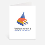 Birthday Books Greeting Card