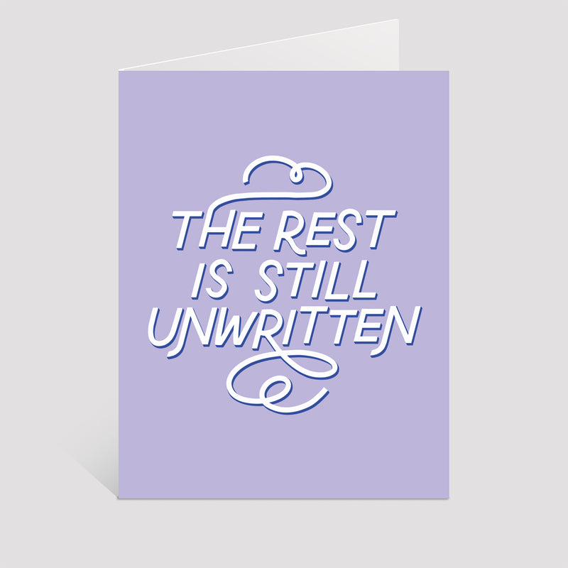Unwritten Greeting Card