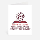 Between Covers Birthday Greeting Card