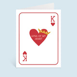 King Of My Heart Greeting Card