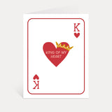 King Of My Heart Greeting Card