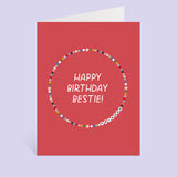 Bracelet Birthday Greeting Card