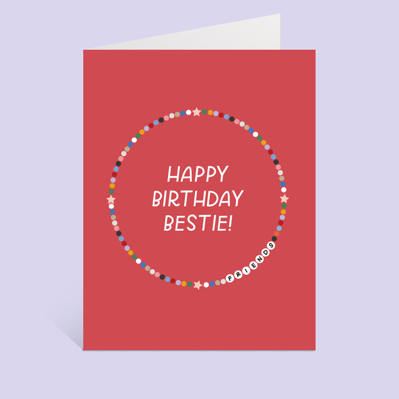 Bracelet Birthday Greeting Card
