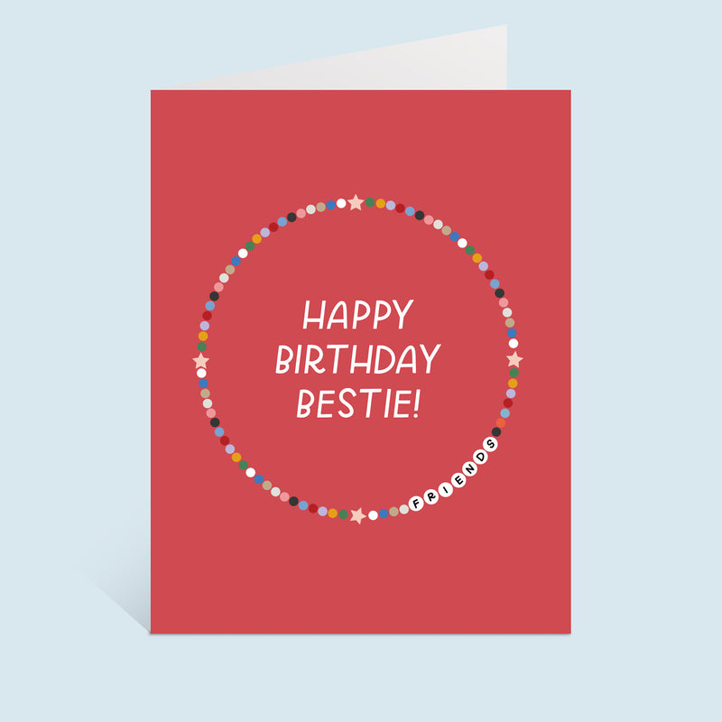 Bracelet Birthday Greeting Card