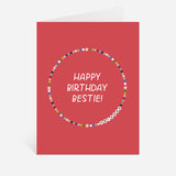 Bracelet Birthday Greeting Card