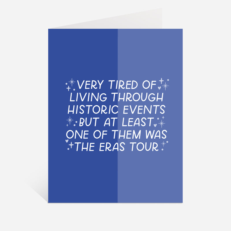 Historic Events Eras Greeting Card