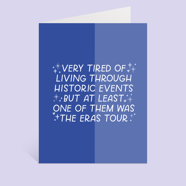 Historic Events Eras Greeting Card