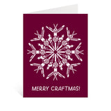 Merry Craftmas Holiday Greeting Card