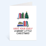 Christmas Shelf Greeting Card