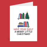 Christmas Shelf Greeting Card