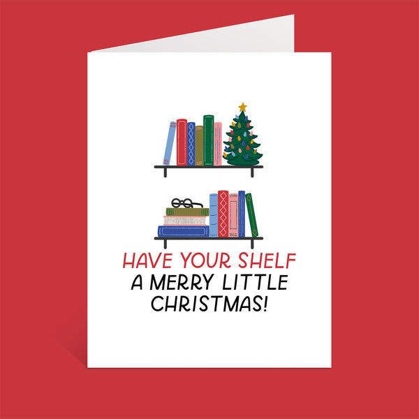 Christmas Shelf Greeting Card