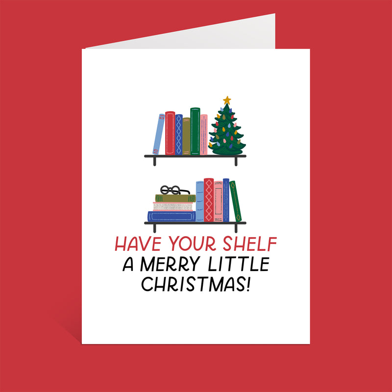 Christmas Shelf Greeting Card