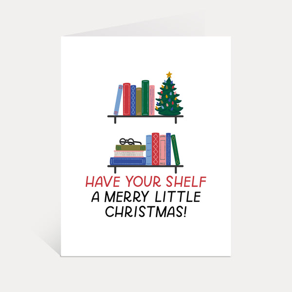 Christmas Shelf Greeting Card