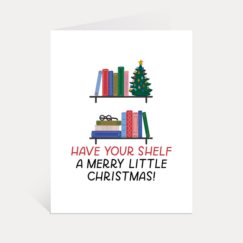 Christmas Shelf Greeting Card