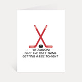 Zamboni Ride Greeting Card