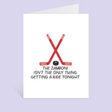 Zamboni Ride Greeting Card