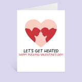 Let's Get Heated! Heated Rivalry Valentine's Day Card