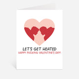 Let's Get Heated! Heated Rivalry Valentine's Day Card