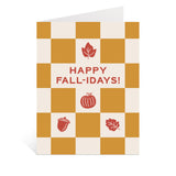 Happy Fall-idays Greeting Card