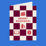 Merry Bookmas Holiday Greeting Card