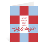 Merry + Bright Holiday Greeting Card