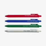 School Is Cool Gel Pen Set