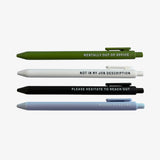 Mentally Out Of Office Gel Pen Set