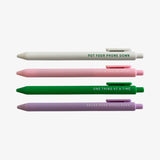 One Thing At A Time Gel Pen Set