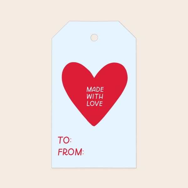 Made With Love Gift Tag Set