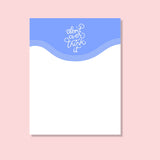 Don't Overthink It Notepad