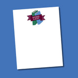 Booked & Busy Notepad