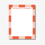 Internally Screaming Notepad