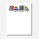 Note To Shelf book themed notepad
