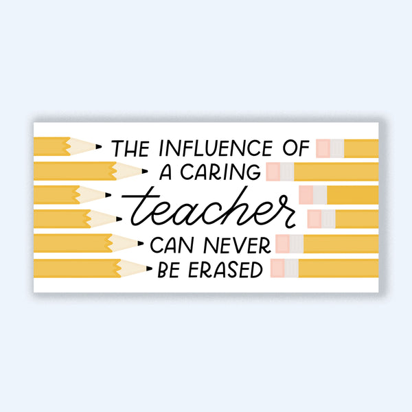 Caring Teacher Sticker