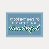 Wonderful Sticker