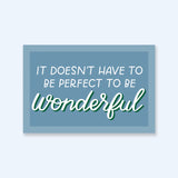 Wonderful Sticker